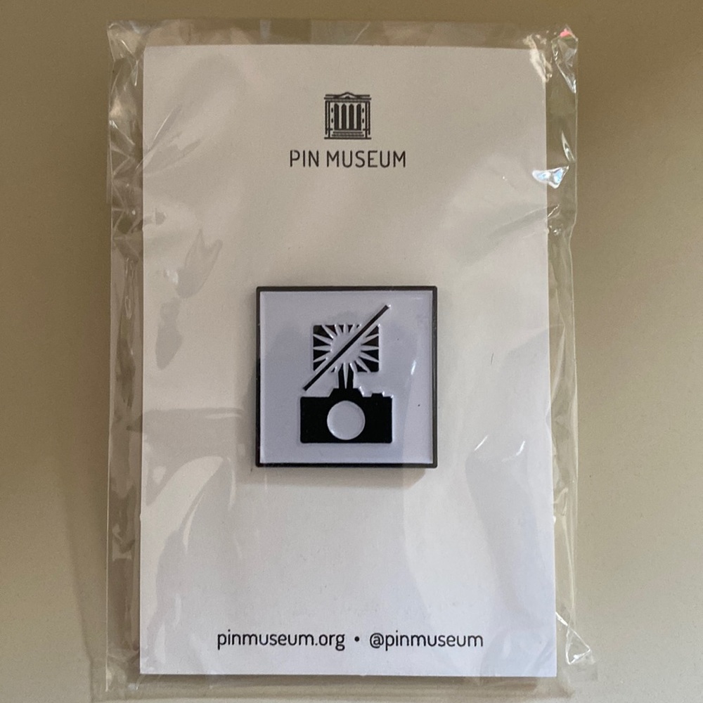 NWT- Camera Enamel Pin